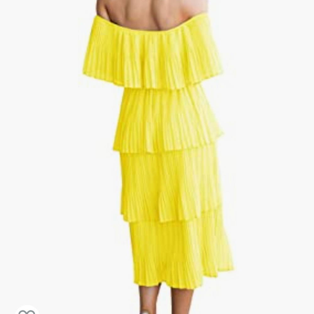 Women's Off The Shoulder dress Ruffles Summer Loos